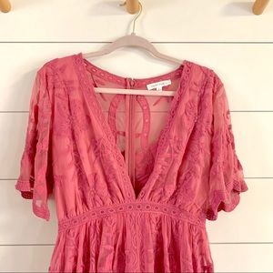 Honey Punch Maxi Romper Dress